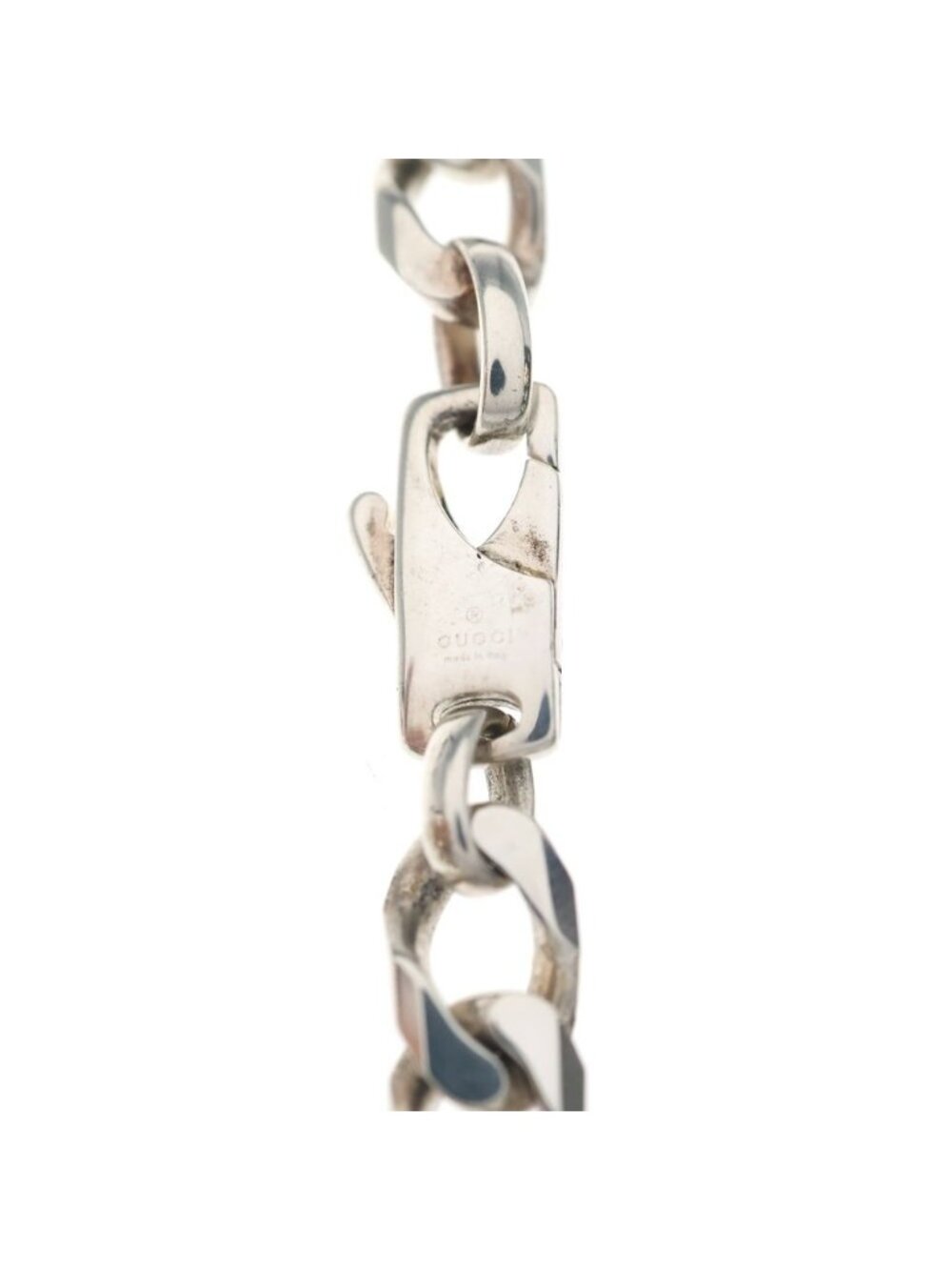 ★SOLD★ Gucci Knot Bracelet Chain Silver 19 - Picture 5 of 6